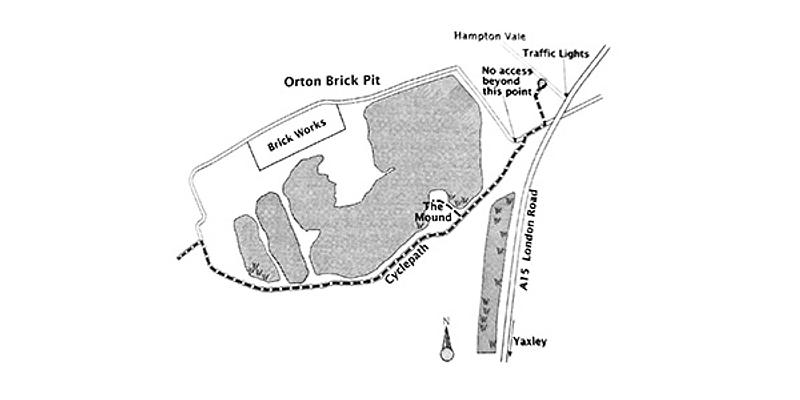 Image of Orton Brick Pit birding site